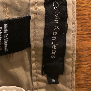 Calvin Klein Shorts - Beige Calvin Klein shorts size 6 Calvin Klein Shorts - Beige Calvin Klein shorts size 6